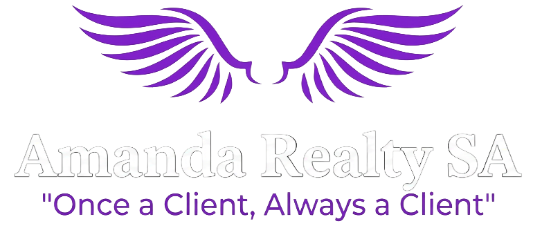 Amanda Logo White Text