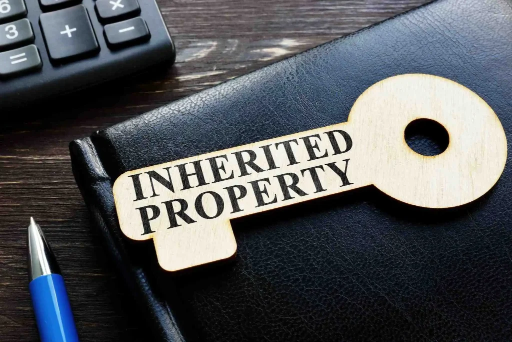 Inherited property key for Texas real estate planning.
