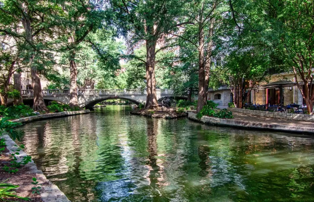 San Antonio River Walk in Texas